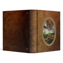 Spring - Gate - My Spring garden 3 Ring Binders