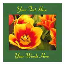 Spring Glory Cards invitations