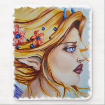 Spring Goddess Fairy Mousepad