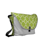 Spring Green Clovers Rickshaw Messenger Bag messenger bags
