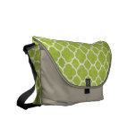 Spring Green Clovers Rickshaw Messenger Bag messenger bags