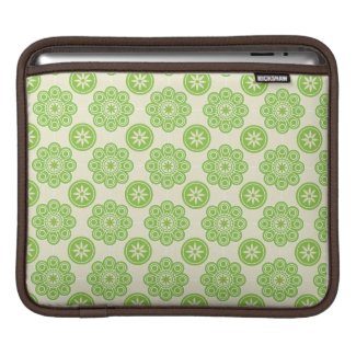 Spring Green Floral iPad Sleeve rickshaw_sleeve