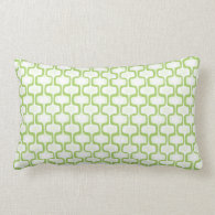 Spring Green Pattern Pillow