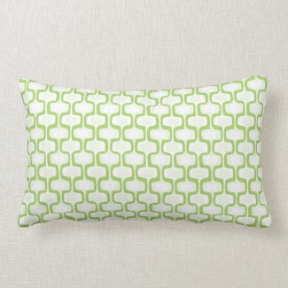 Spring Green Pattern Pillow throwpillow