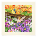 Spring Greetings Invitation