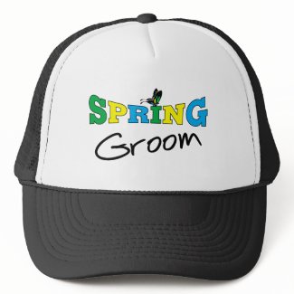 Spring Groom T-shirts and Gifts hat