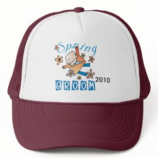 Spring Groom T-shirts and Gifts hat