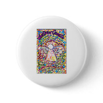 Spring Hearts Angel buttons