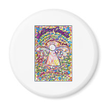 Spring Hearts Angel magnets