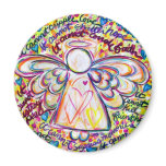 Spring Hearts Cancer Angel Magnet magnets