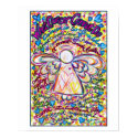Spring Hearts Cancer Angel Print (White Edge) by donnabellasangels Spring Hearts Cancer Angel Print (White Edge)