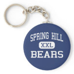 Spring Hill - Bears - High School - Hope Arkansas keychains