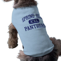 Spring Hill - Panthers - High - Longview Texas pet clothing