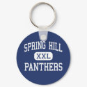 Spring Hill - Panthers - Junior - Longview Texas keychains by customteamsportswear Spring Hill - Panthers - Junior - Longview Texas keychains