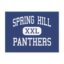 Spring Hill - Panthers - Junior - Longview Texas postcards