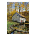 Spring House in Fall posters by almedic104 Spring House in Fall posters