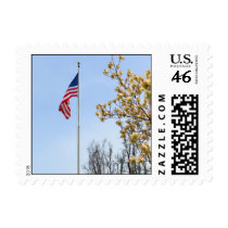 Spring in America postage