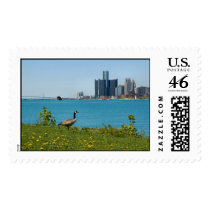 spring in detroit postage by corfoto spring in detroit postage