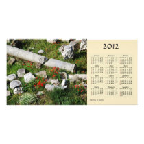 Spring in Rome 2012 Calendar Photo Card