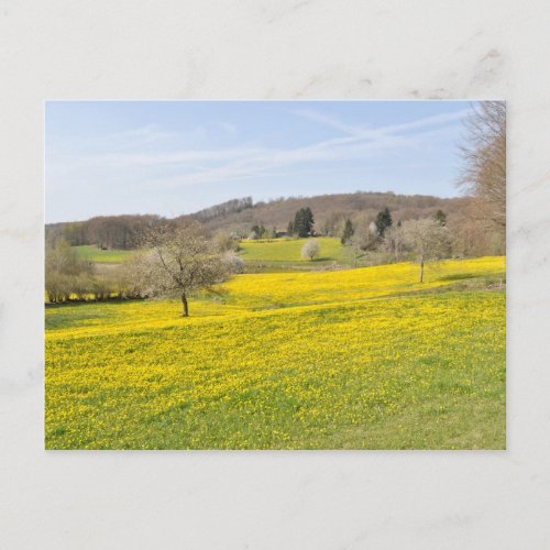 Spring in the Creuse postcard postcard