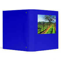 Spring in the Vineyard 3 Ring Binder
