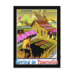Spring in Townville postcards