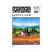 SPRING IN TUSCANY 2 POSTAGE