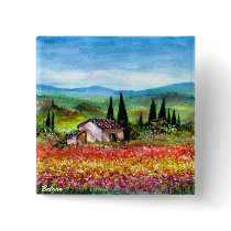 SPRING IN TUSCANY buttons