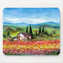 SPRING IN TUSCANY - Customized Mouse Mats