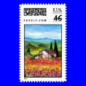 SPRING IN TUSCANY postage