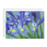 "Spring" Iris Flowers Photo Invitation