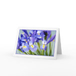 Spring Iris Photo Greeting Card