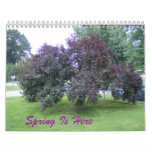 Spring Is Here Calendar