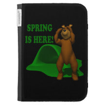 Spring Is Here Kindle Folio Cases