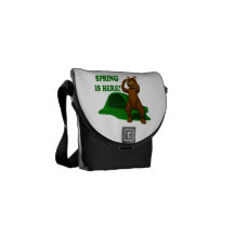 Spring Is Here Messenger Bag
