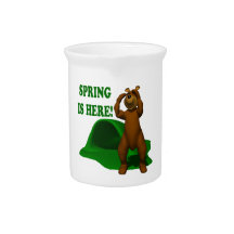 Spring Is Here Pitcher