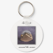 Spring is just around the corner keychains by bhbphotos Spring is just around the corner keychains