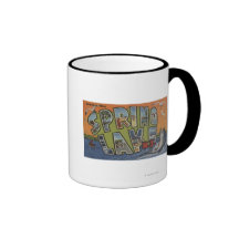 Spring Lake, New Jersey - Large Letter Scenes Mugs