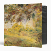Spring Landscape 3 Ring Binders