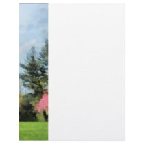 Spring Landscape letterhead