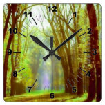 Spring Light Wall Clock