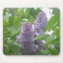 Spring Lilac twins mouspad Mouse Pads