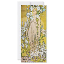 Spring Lily Custom Rack Cards