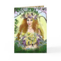 Spring Maiden Card