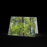 Spring Maple Leaves Card