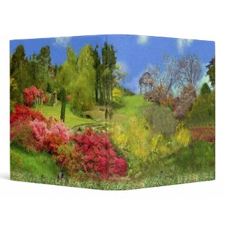 Spring Nature binder