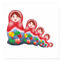 Spring Nesting Dolls T-Shirt posters