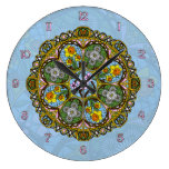 Spring Nouveau Clock