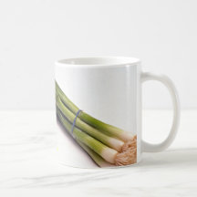 Spring onions coffee mug
