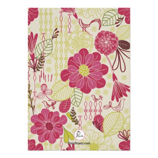 Spring Overlay Invitation